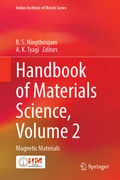 Cover: Handbook of Materials Science, Volume 2 - Springer