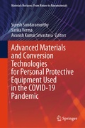 Cover: Advanced Materials and Conversion Technologies for Personal Protective Equipment Used in the COVID-19 Pandemic - Springer