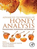 Cover: Advanced Techniques of Honey Analysis - Academic Press