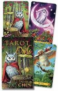 Cover: Tarot of the Owls Mini Deck - Llewellyn Publications,U.S.