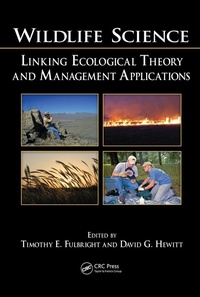 Enlarge image Cover: Wildlife Science - CRC Press