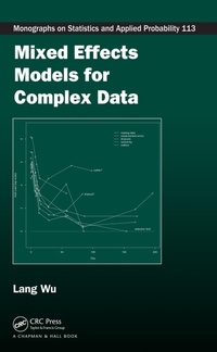 Enlarge image Cover: Mixed Effects Models for Complex Data - Chapman and Hall