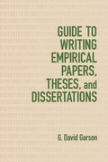 Cover: Guide to Writing Empirical Papers, Theses, and Dissertations - CRC Press