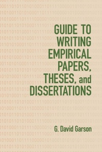 Abbildung von: Guide to Writing Empirical Papers, Theses, and Dissertations - CRC Press