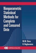 Cover: Nonparametric Statistical Methods For Complete and Censored Data - Chapman and Hall