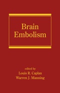 Cover: Brain Embolism - CRC Press