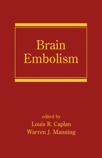 Enlarge image Cover: Brain Embolism - CRC Press