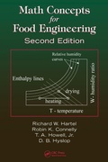 Cover: Math Concepts for Food Engineering - CRC Press