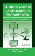 Cover: Reliability Analysis and Prediction with Warranty Data - CRC Press