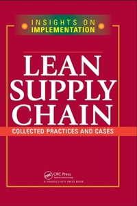 Abbildung von: Lean Supply Chain - Productivity Press