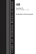 Abbildung von: Code of Federal Regulations, Title 40 Protection of the Environment 72-79, Revised as of July 1, 2023 - Bernan Press