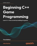 Cover: Beginning C++ Game Programming - Packt Publishing