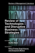Cover: Review of Technologies and Disruptive Business Strategies - Emerald Publishing Limited