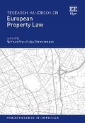 Cover: Research Handbook on European Property Law - Edward Elgar Publishing