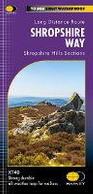 Abbildung von: Shropshire Way - Harvey Map Services Ltd