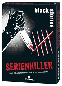 Abbildung von: black stories Serienkiller - moses Verlag