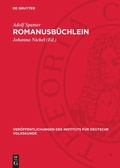 Cover: Romanusb&uuml;chlein - De Gruyter