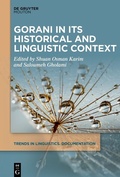 Cover: Gorani in its Historical and Linguistic Context - De Gruyter Mouton