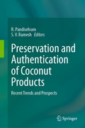 Cover: Preservation and Authentication of Coconut Products - Springer