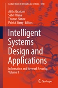 Cover: Intelligent Systems Design and Applications - Springer