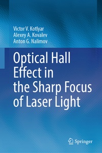 Abbildung von: Optical Hall Effect in the Sharp Focus of Laser Light - Springer