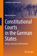 Cover: Constitutional Courts in the German States - Springer