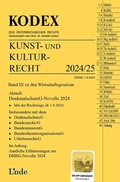 Cover: KODEX Kunst- und Kulturrecht 2024/25 - Linde
