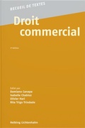 Cover: Droit commercial - Helbing & Lichtenhahn
