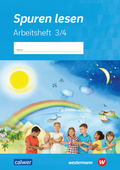 Cover: Spuren lesen 3/4 - Ausgabe 2023 f&uuml;r die Grundschule - Calwer