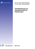 Cover: Charakterisierung von Hybridklebstoffen f&uuml;r Falzklebungen - Shaker