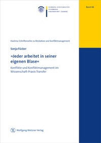 Abbildung von: »Jeder arbeitet in seiner eigenen Blase« - Wolfgang Metzner Verlag