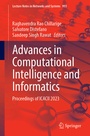 Cover: Advances in Computational Intelligence and Informatics - Springer
