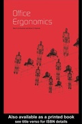 Cover: Office Ergonomics - CRC Press