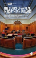 Abbildung von: The Court of Appeal in Northern Ireland - Bristol University Press
