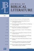 Cover: Journal of Biblical Literature 143.1 (2024) - Society of Biblical Literature