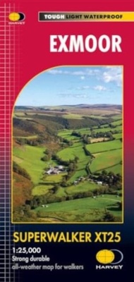 Abbildung von: Exmoor - Harvey Map Services Ltd