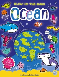 Enlarge image Cover: Glow-In-The-Dark Ocean Sticker Activity Book - Gemini Books Group