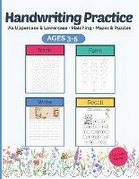 Enlarge image Cover: Handwriting Practice For Kids 3 -5 - Newbee Publication