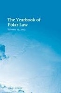 Abbildung von: The Yearbook of Polar Law Volume 15, 2023 - Martinus Nijhoff