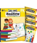 Cover: 180 Days (TM): Reading, Math, High-Frequency Words Social Studies, and Science for Pre K 5- Book Set - Shell Educational Publishing