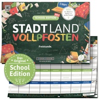 Abbildung von: DENKRIESEN - STADT LAND VOLLPFOSTEN® - SCHOOL EDITION - "Freistunde." - A4 - DENKRIESEN