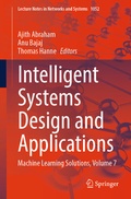Cover: Intelligent Systems Design and Applications - Springer
