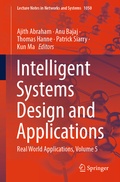 Cover: Intelligent Systems Design and Applications - Springer