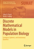 Cover: Discrete Mathematical Models in Population Biology - Springer