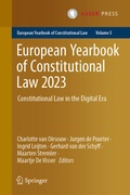 Cover: European Yearbook of Constitutional Law 2023 - T.M.C. Asser Press
