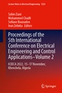 Cover: Proceedings of the 5th International Conference on Electrical Engineering and Control Applications-Volume 2 - Springer