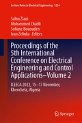Cover: Proceedings of the 5th International Conference on Electrical Engineering and Control Applications-Volume 2 - Springer