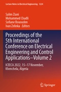 Cover: Proceedings of the 5th International Conference on Electrical Engineering and Control Applications-Volume 2 - Springer