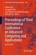 Cover: Proceedings of Third International Conference on Advanced Computing and Applications - Springer