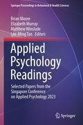 Cover: Applied Psychology Readings - Springer